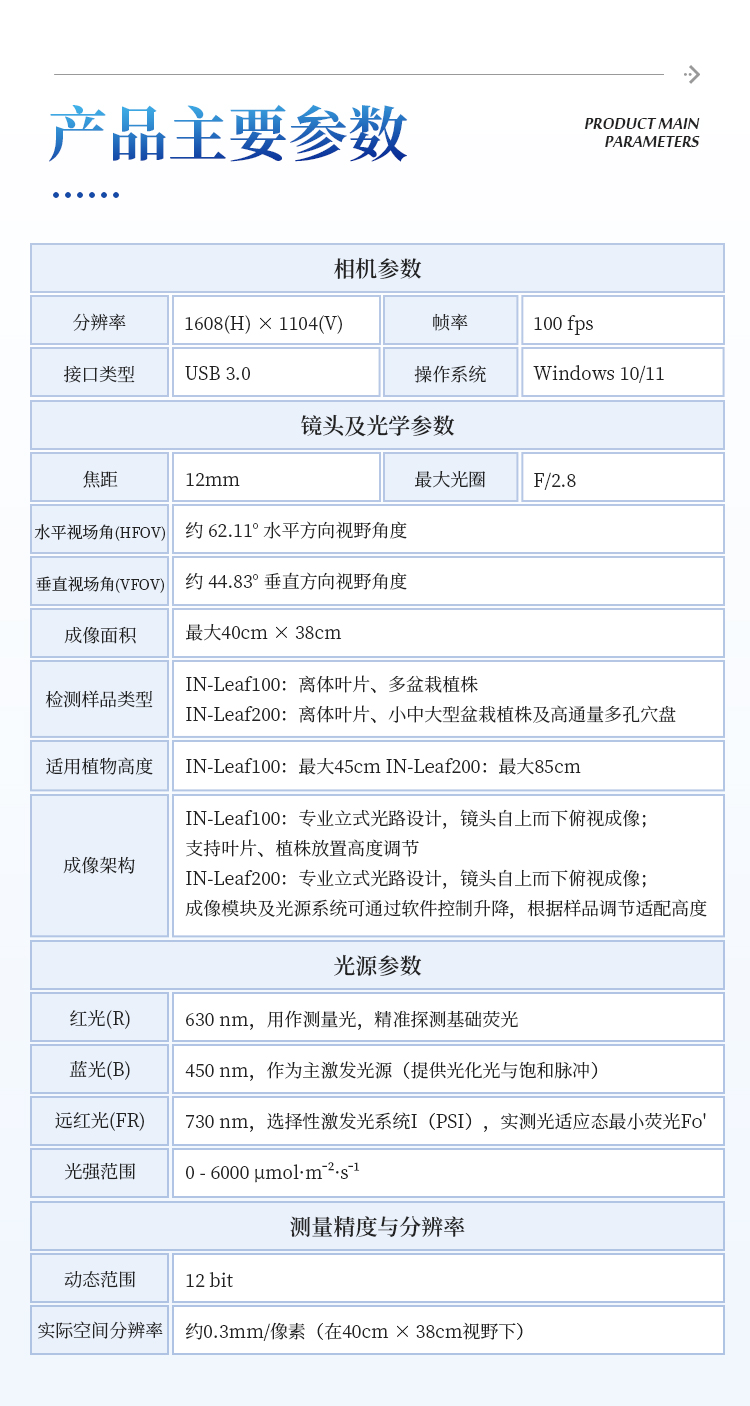 叶绿素荧光成像仪 叶绿素荧光成像仪